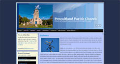Desktop Screenshot of pencaitlandparishchurch.org.uk